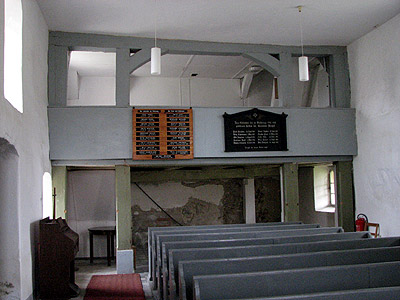 Inneres der Dorfkirche