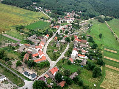 Neuhof aus der Vogelperspektive