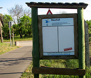 Neuhof-Info am Flaeming-Skate